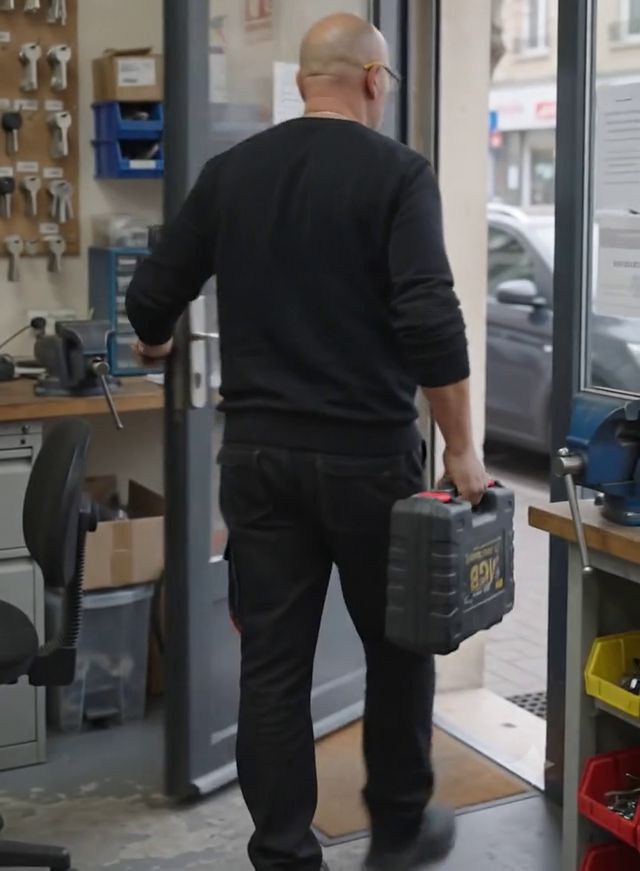 Serrurier MGB en intervention à Bordeaux